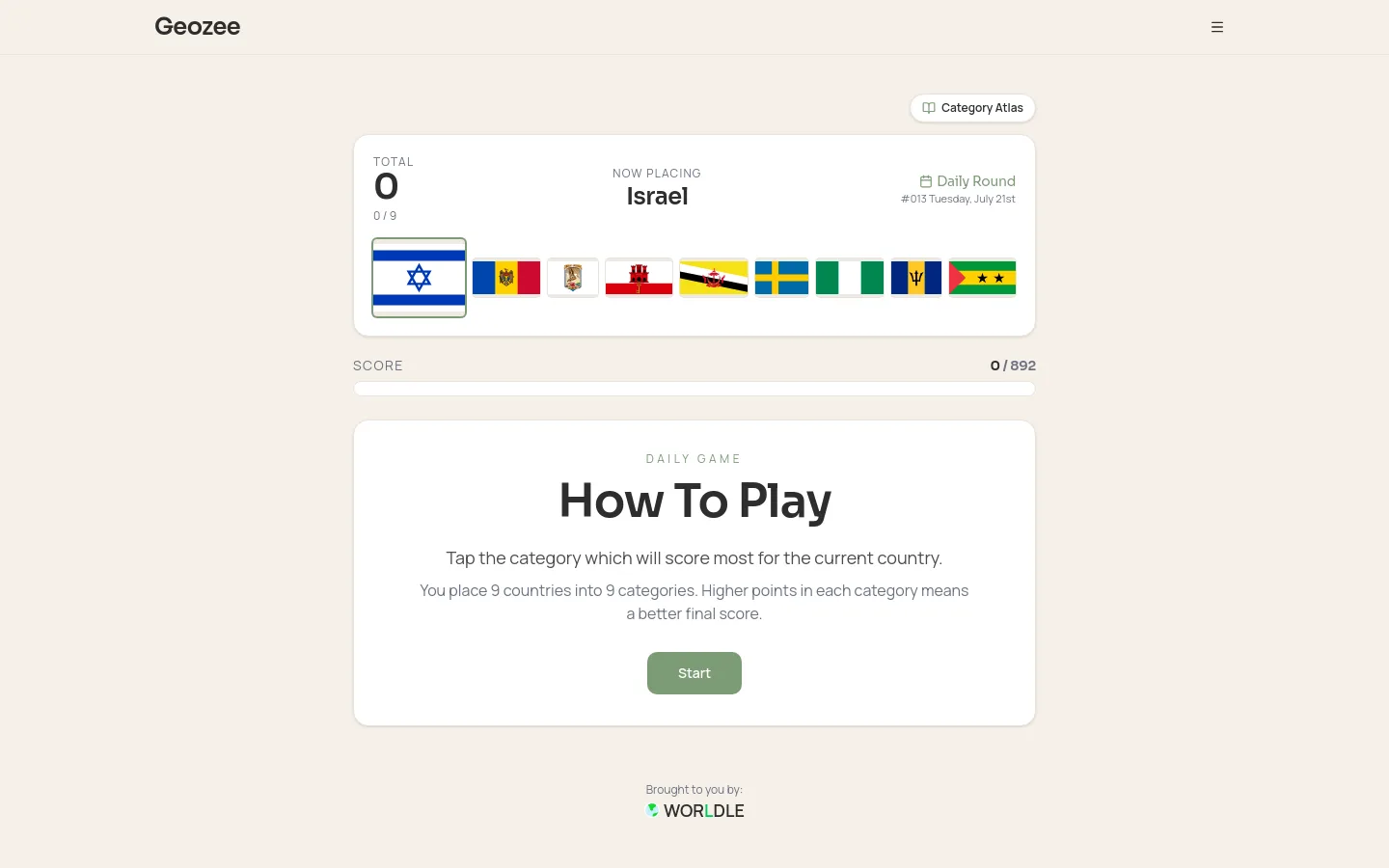 Geozee screenshot