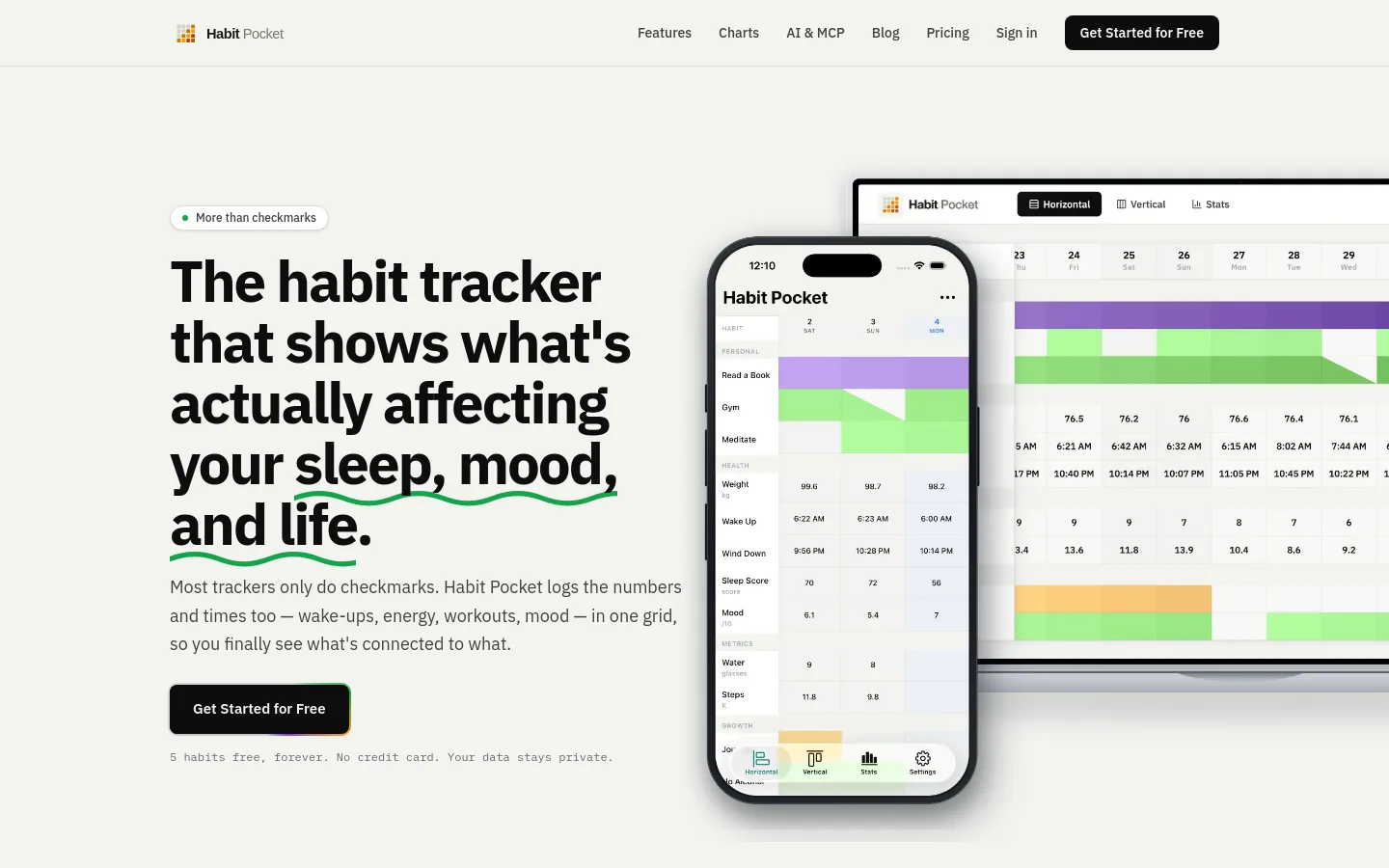 Habit Pocket screenshot