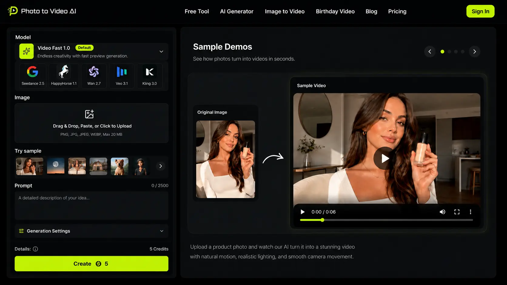 Photo to Video AI screenshot