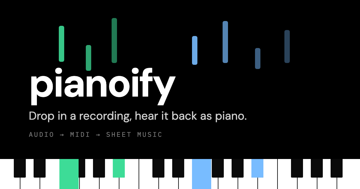 pianoify screenshot