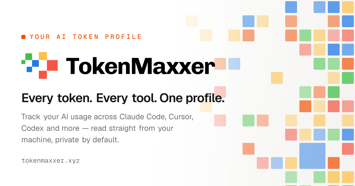 TokenMaxxer screenshot