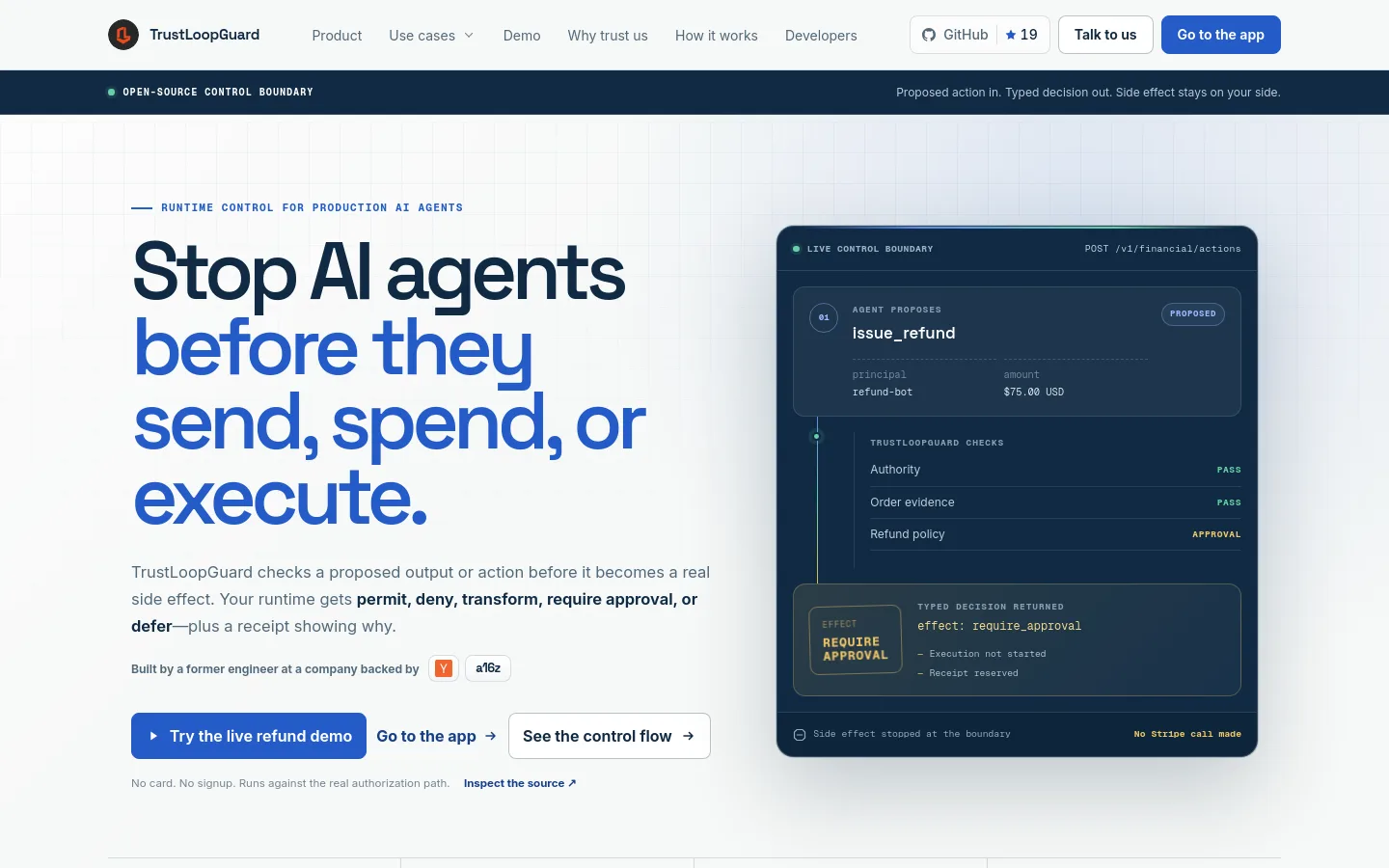 TrustLoopGuard screenshot