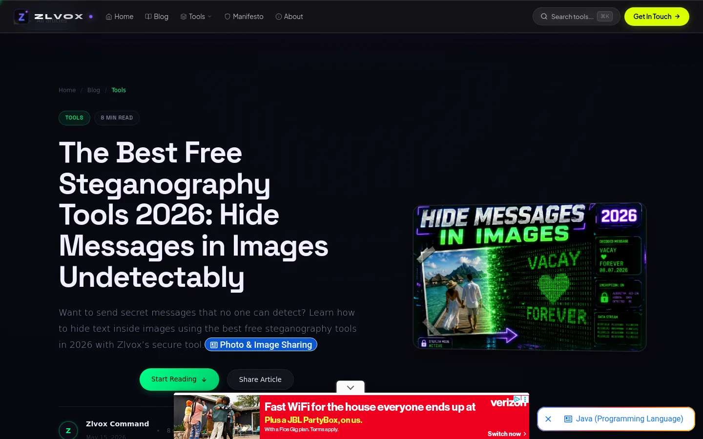 Zlvox screenshot